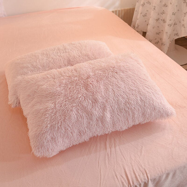 Luxurious Plush Duvet Cover Set with Zipper Closure & Corner Straps | Ultimate Comfort for All Seasons 1