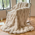 Luxurious Portable Blanket | Soft Travel Blanket with Elegant Design | Cozy Comfort for Home & On-the-Go 0