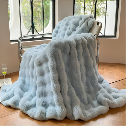 Luxurious Portable Blanket | Soft Travel Blanket with Elegant Design | Cozy Comfort for Home & On-the-Go 1