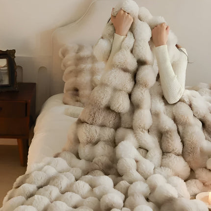 Luxurious Portable Blanket | Soft Travel Blanket with Elegant Design | Cozy Comfort for Home & On-the-Go 4