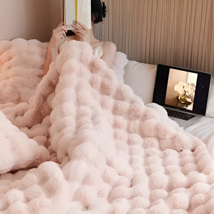 Luxurious Portable Blanket | Soft Travel Blanket with Elegant Design | Cozy Comfort for Home & On-the-Go 6