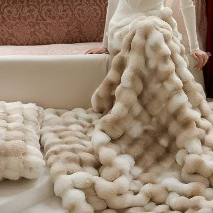 Luxurious Portable Blanket | Soft Travel Blanket with Elegant Design | Cozy Comfort for Home & On-the-Go 7