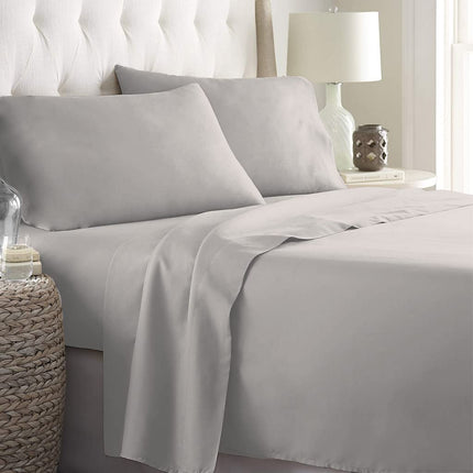 Luxurious Queen Bedding Set | Cooling Polyester Fabric for Ultimate Comfort | 4-Piece Collection for Relaxed Sleep 5