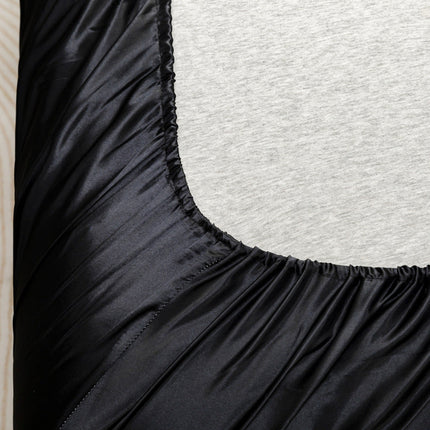 Luxurious Satin Bed Sheet | Cooling Silky Fabric for Refreshing Sleep | Moisture-Wicking Design for Ultimate Comfort 2