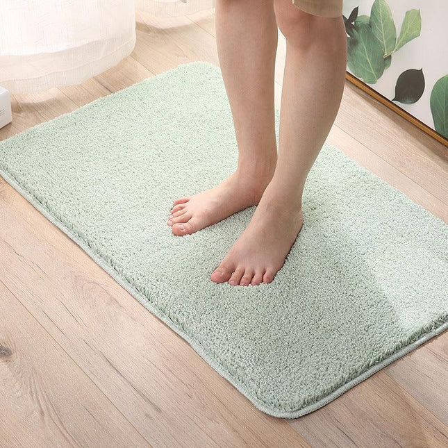 Luxurious Shower Mat | Non-Slip Bath Mat with Ultra-Soft Microfiber | Quick Drying for Safety and Comfort 1