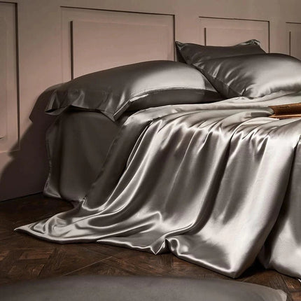 Luxurious Silk Bedding Set | Hypoallergenic Duvet Covers for Skin & Hair Care 1