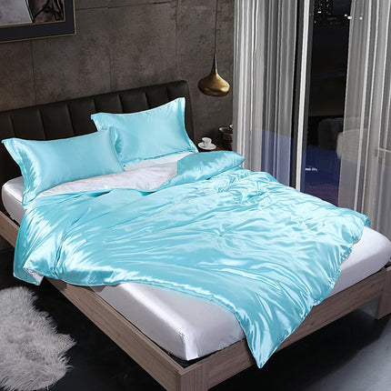 Luxurious Silk Bedding Set | Hypoallergenic Duvet Covers for Skin & Hair Care 12