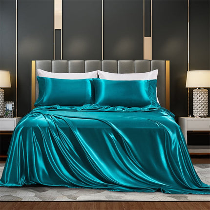 Luxurious Silk Bedding Set | Hypoallergenic Duvet Covers for Skin & Hair Care 14