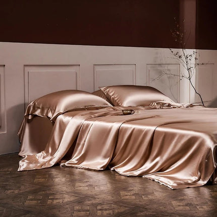 Luxurious Silk Bedding Set | Hypoallergenic Duvet Covers for Skin & Hair Care 6