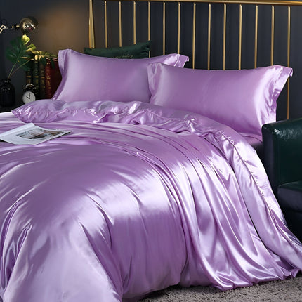 Luxurious Silk Duvet Cover with Cooling Comfort | Elegant Bedding for Refreshing Sleep 0