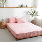 Checkered Pink / 90x200 plus 9.8