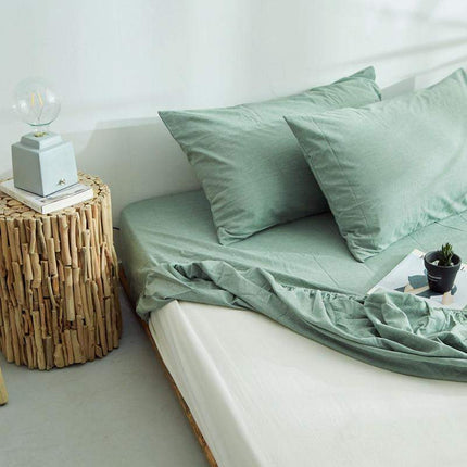 Luxurious Summer Fitted Sheets | Breathable Cotton Design for Cool Comfort 4