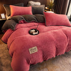Luxurious Velvet Fleece Duvet Cover Set with Ultra-Soft Comfort | Cozy Insulation for King & Queen Beds 0