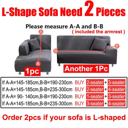Luxurious Velvet Sofa Cover | High-Quality Stretch Material for Perfect Fit 3
