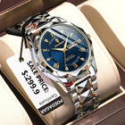 Luxury Men's Waterproof Watch with Luminous Functionality | Stylish Timepiece for Everyday Use 0