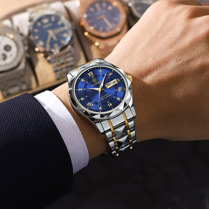 Luxury Men's Waterproof Watch with Luminous Functionality | Stylish Timepiece for Everyday Use 3