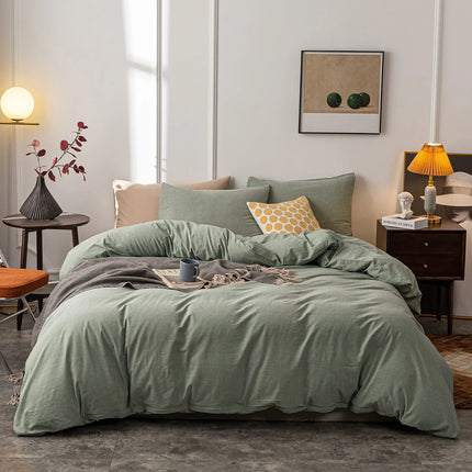 Luxury Microfiber Duvet Cover Set with Zipper Closure | Lightweight & Breathable Bedding for Year-Round Comfort 2