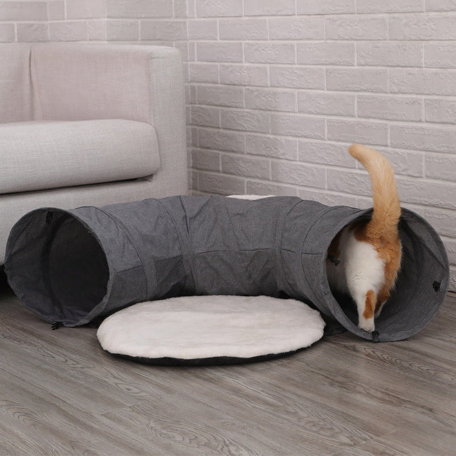 Luxury Model Collection | Cat House Indoor with Multi-Functional Design | Cozy Velvet Hideout for Ultimate Comfort 1