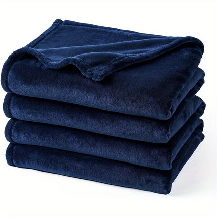 Luxury Reversible Fleece Blanket with Soft Texture | All-Season Comfort 10