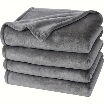 Luxury Reversible Fleece Blanket with Soft Texture | All-Season Comfort 2