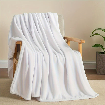 Luxury Reversible Fleece Blanket with Soft Texture | All-Season Comfort 4