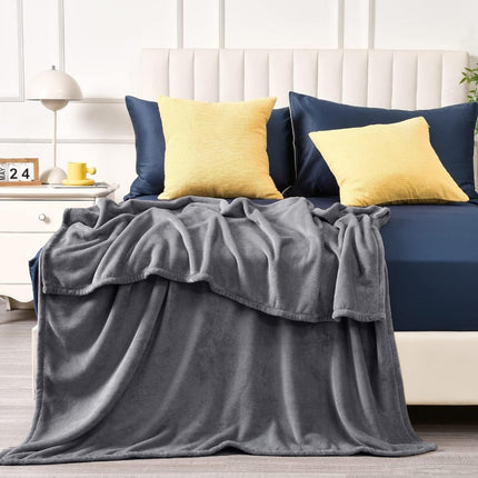 Luxury Reversible Fleece Blanket with Soft Texture | All-Season Comfort 6