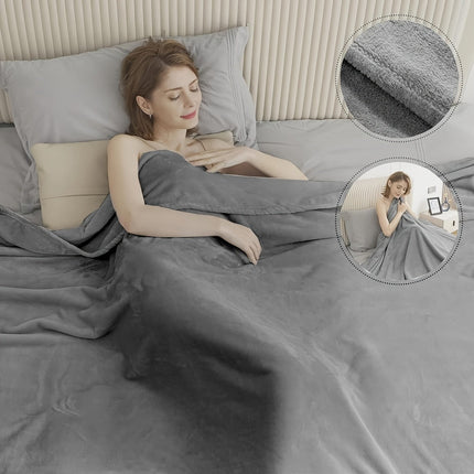 Luxury Reversible Fleece Blanket with Soft Texture | All-Season Comfort 7