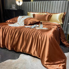 Coffee Camel / Four-piece set for 1.5 meter bed sheets