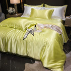 Charisma Yellow / Four-piece set for 1.5 meter bed sheets