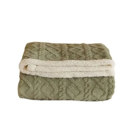 LuxyCozy | Thick Lambswool Winter Blanket with Fleece Softness | Lightweight Comfort for Chilly Days 8