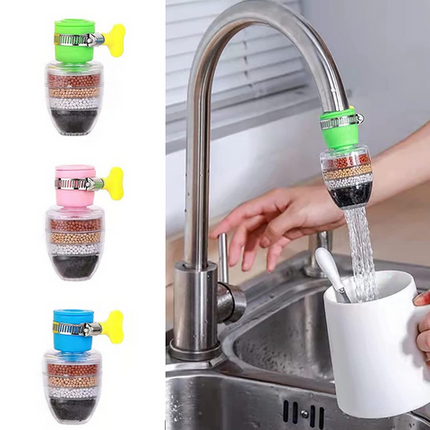 Faucet Water Filter, 6 Layer Tap Water Filter with Coconut Shell Carbon – image 17