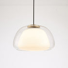 Ceiling Light Fixture, Glass Pendant Light with Adjustable Cord – image 22