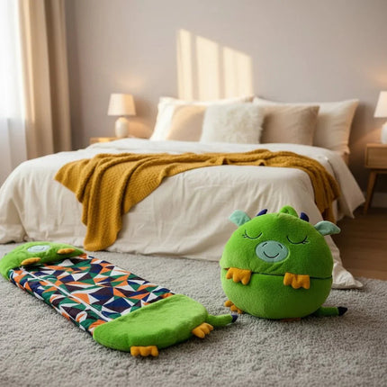 Magical Cuddle | 2-in-1 Cuddle Toy Sleeping Bag with Soft Plush Material | Perfect for Sleepovers and Travel 1