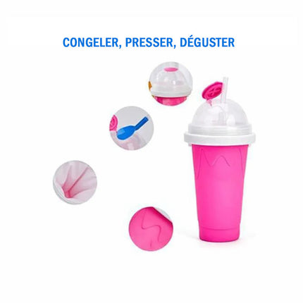 Magical Smoothie Cups | Innovative Frozen Drink Maker with Quick Freeze Feature | Perfect for Homemade Smoothies and Desserts 6