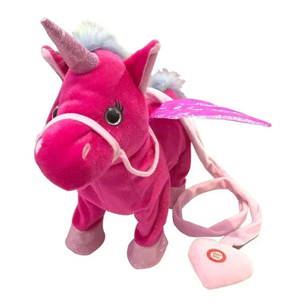 Magical Unicorn Plush Toy | Singing & Walking Features for Joyful Playtime 0