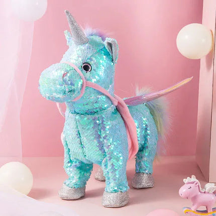 Magical Unicorn Plush Toy | Singing & Walking Features for Joyful Playtime 11