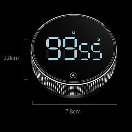 Magnetic Digital Kitchen Timer with Loud Alarm & Clear Display for Precise Cooking Timing 7