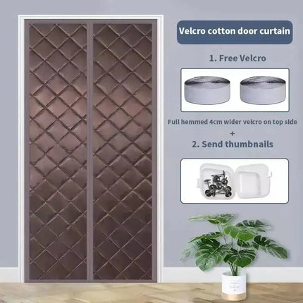 Magnetic Door Curtain | Waterproof Insulated Design with Thick Cotton Layer | Hands-Free Closure for Winter Comfort 9