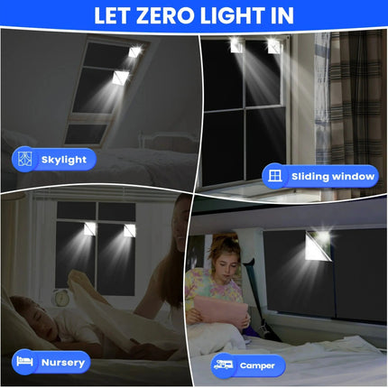 Magnetic Portable Blackout Window Shades with Suction Hold | Perfect for Travel and Kids' Rooms 4