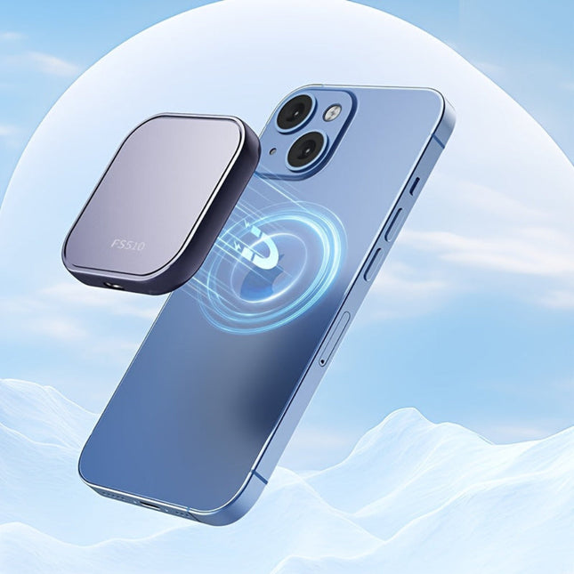 Magnetic Portable Power Bank Charger with USB Connectivity for On-the-Go Charging 1