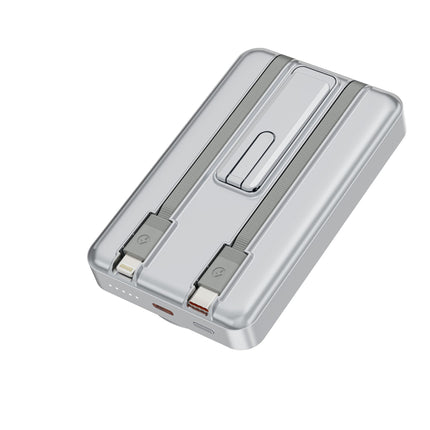 Magnetic Power Bank | High-Speed Charging with Integrated Qi Technology | Compact Design for On-the-Go Convenience 2