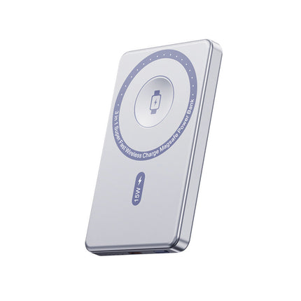 Magnetic Power Bank | Portable Charger with 15W Fast Charging | Compact Design for On-the-Go Convenience 2