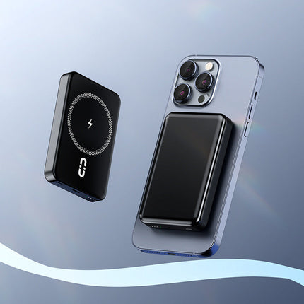 Magnetic Power Bank | Portable Charger with Inductive Fast Charging | Compact Design for On-the-Go Convenience 2