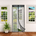 Magnetic Screen Door | Tear-Resistant Mesh Door with Hands-Free Access | Perfect Fly Barrier for Summer Airflow 0