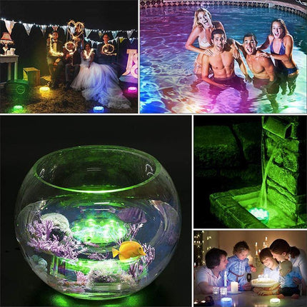Magnetic Waterproof LED Pool Light with Remote Control & 12 Colors | Floating Pool Lights for Vibrant Nighttime Ambiance 7