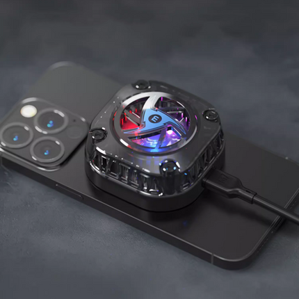 Magnetic Wireless Charger with Cooling Function & RGB Lighting | Dual-Mode Convenience for Refreshing Device Charging 3