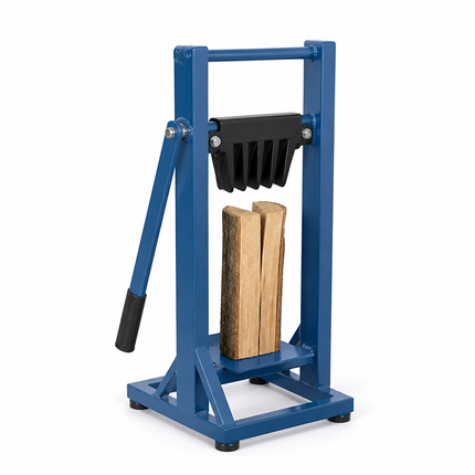 Manual Steel Firewood Splitter with Safety Lock | Compact Design for Easy Storage 0