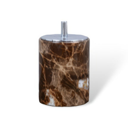 Marble Elegance | Marble-Effect Bath Essentials Set with Polished Finish | Stylish Storage for a Luxurious Bathroom 14