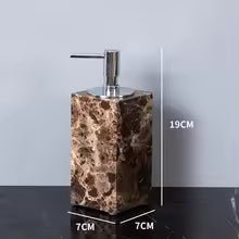 Marble Elegance | Marble-Effect Bath Essentials Set with Polished Finish | Stylish Storage for a Luxurious Bathroom 5