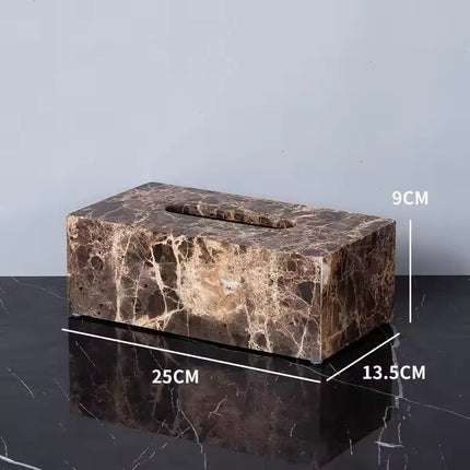 Marble Elegance | Marble-Effect Bath Essentials Set with Polished Finish | Stylish Storage for a Luxurious Bathroom 6